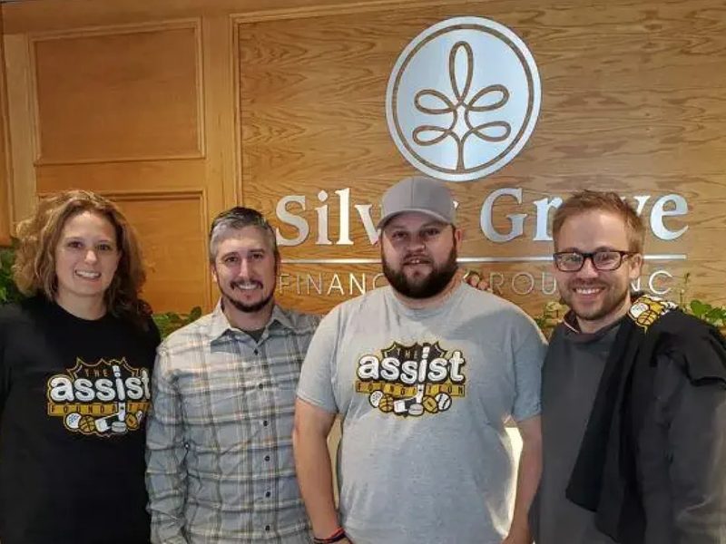 Silver Grove team volunteering with The Assist Foundation of Western New York